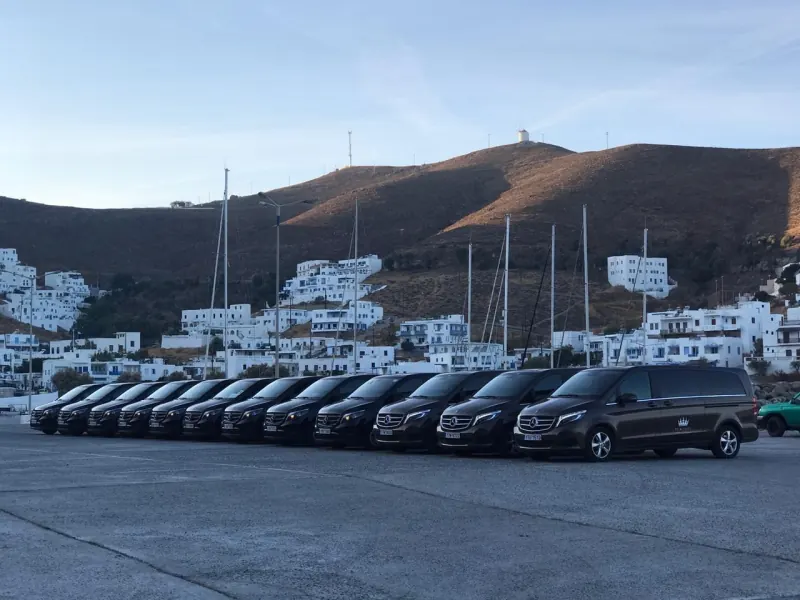 Motodeal transfer fleet in Mykonos
